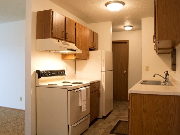 Candlelight Apartments | 2 Bedroom Plan B | Kitchen